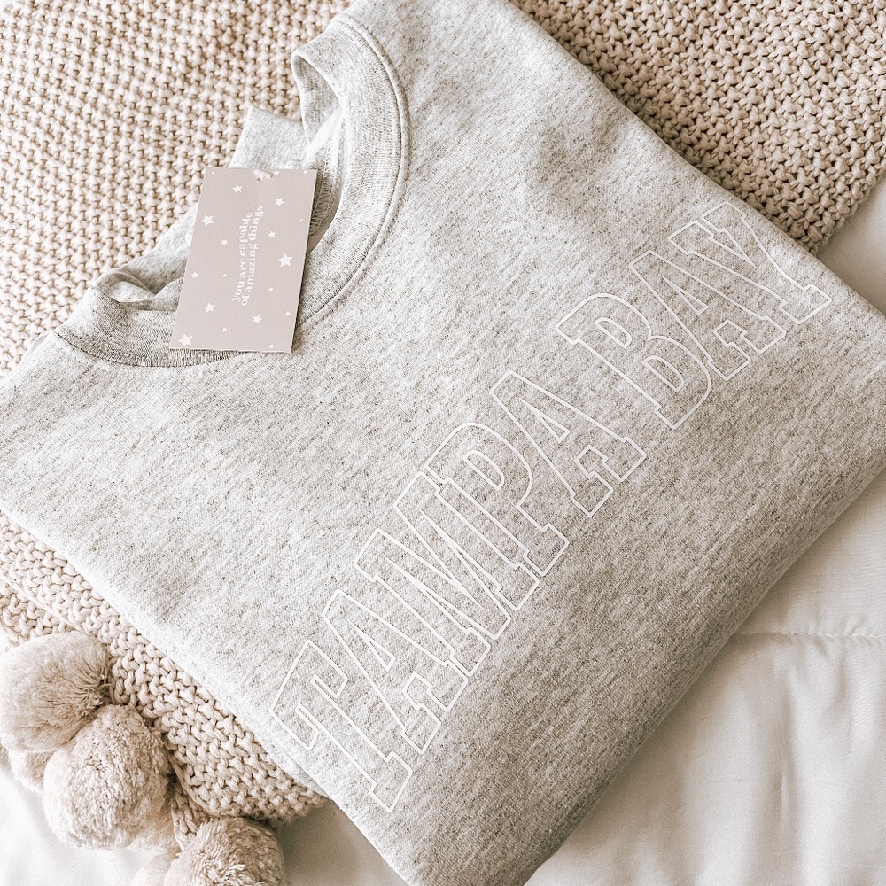 TAMPA BAY | Crewneck Sweatshirt | ASH GREY